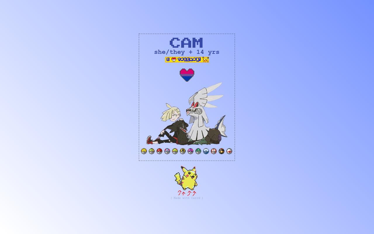 Carrd profile picture for @glad